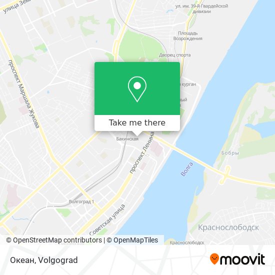Океан map