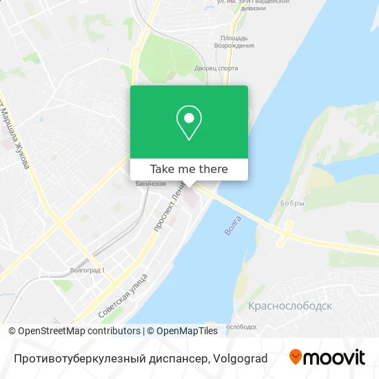 Противотуберкулезный диспансер map