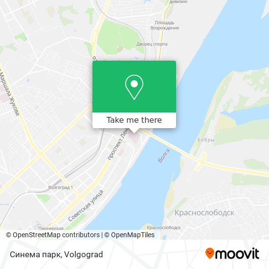 Синема парк map