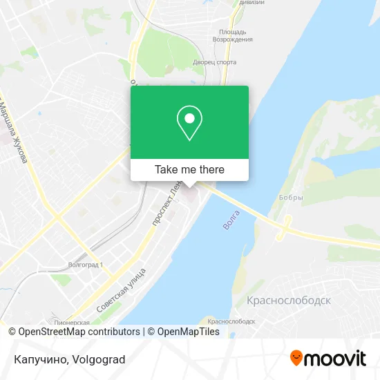 Капучино map