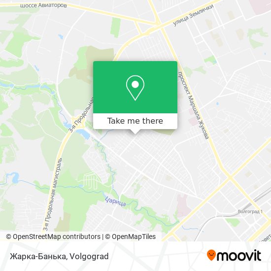 Жарка-Банька map