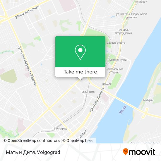 Мать и Дитя map