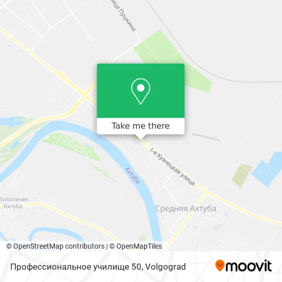 Профессиональное училище 50 map