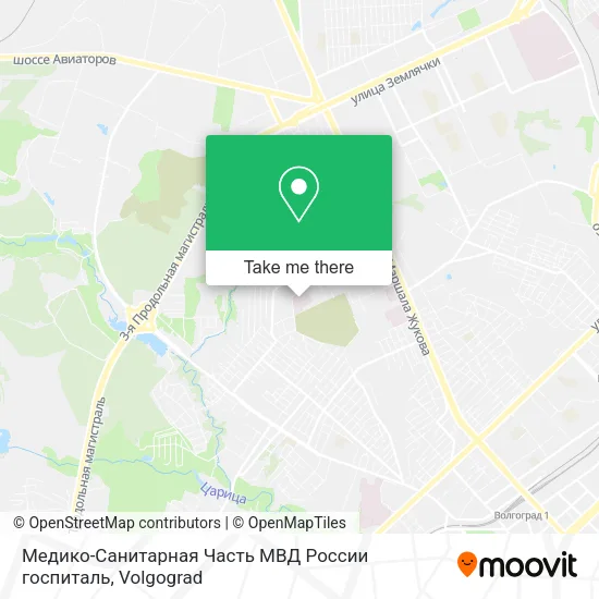 Медико-Санитарная Часть МВД России госпиталь map