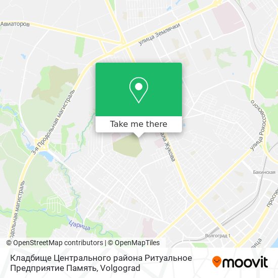 Кладбище Центрального района Ритуальное Предприятие Память map