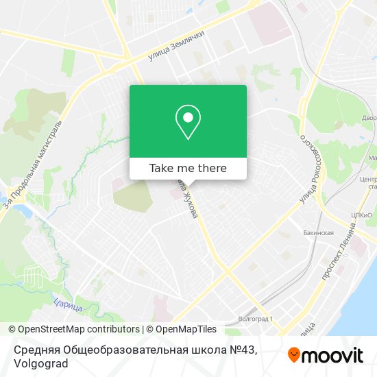 Средняя Общеобразовательная школа №43 map