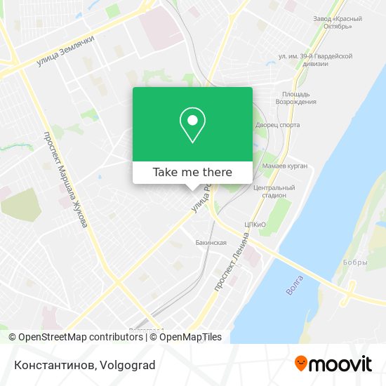Константинов map