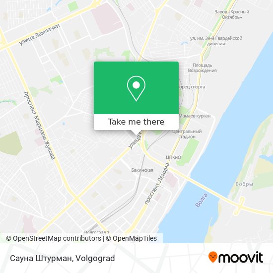 Сауна Штурман map