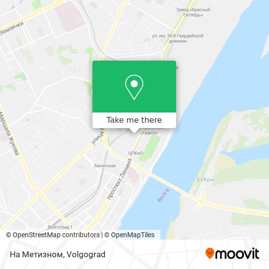 На Метизном map