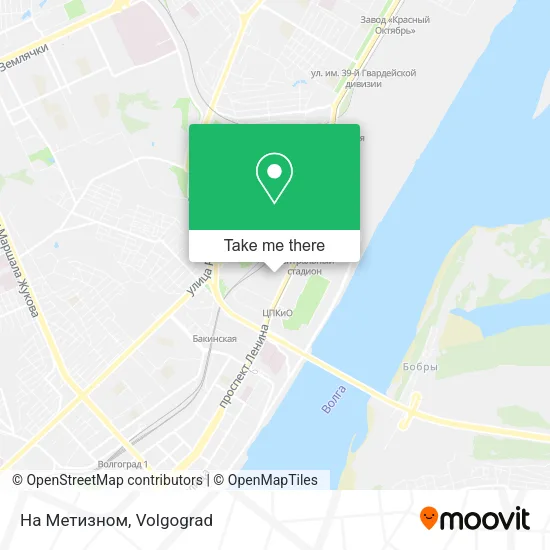 На Метизном map