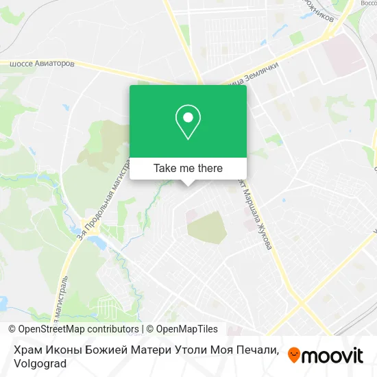 Храм Иконы Божией Матери Утоли Моя Печали map