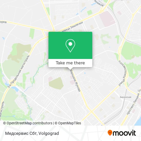Медсервис Сбт map