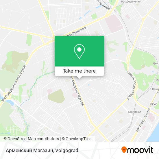 Армейский Магазин map