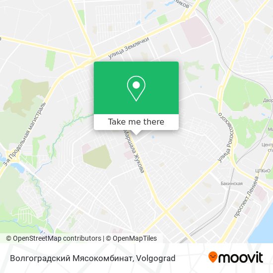 Волгоградский Мясокомбинат map