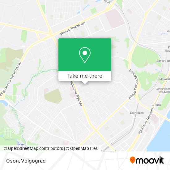 Озон map