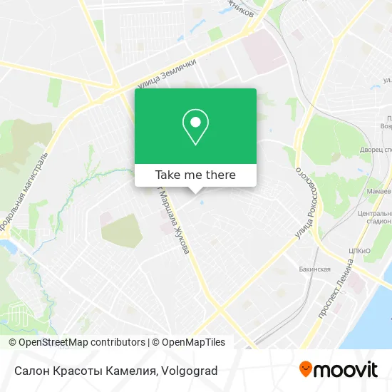 Салон Красоты Камелия map
