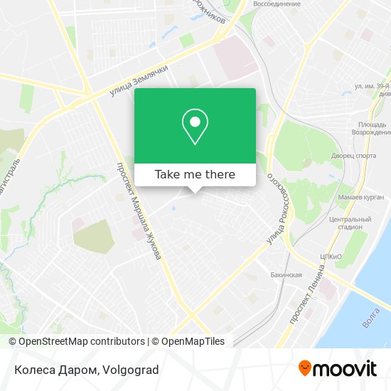 Колеса Даром map