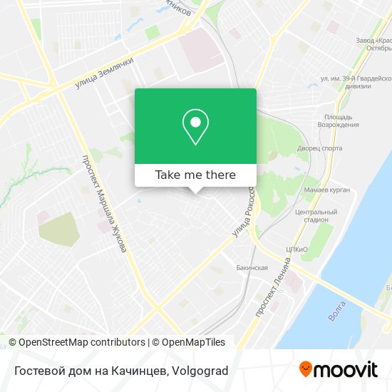 Гостевой дом на Качинцев map
