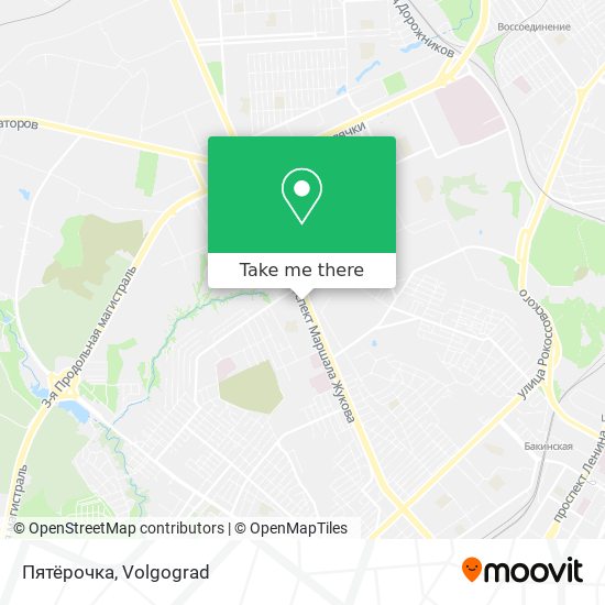Пятёрочка map
