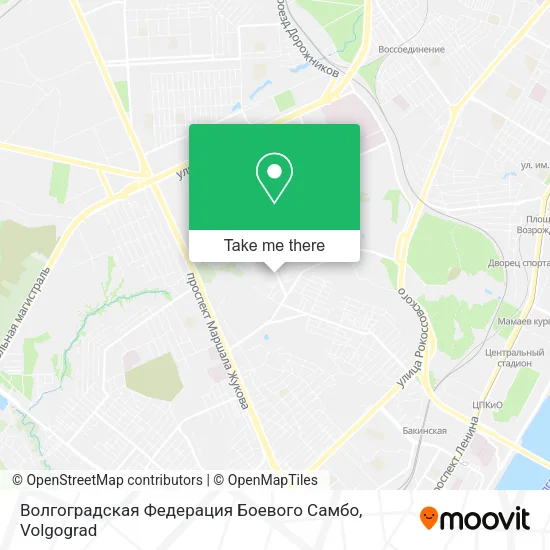 Волгоградская Федерация Боевого Самбо map