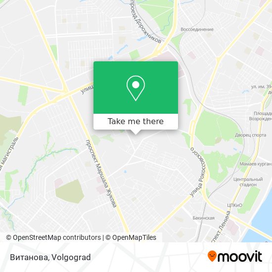 Витанова map