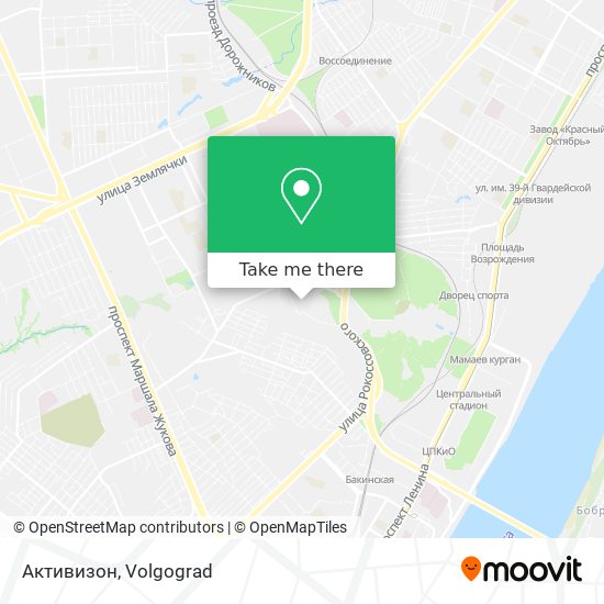 Активизон map