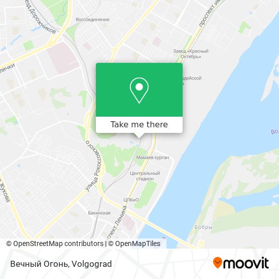Вечный Огонь map