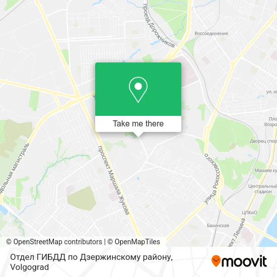 Отдел ГИБДД по Дзержинскому району map