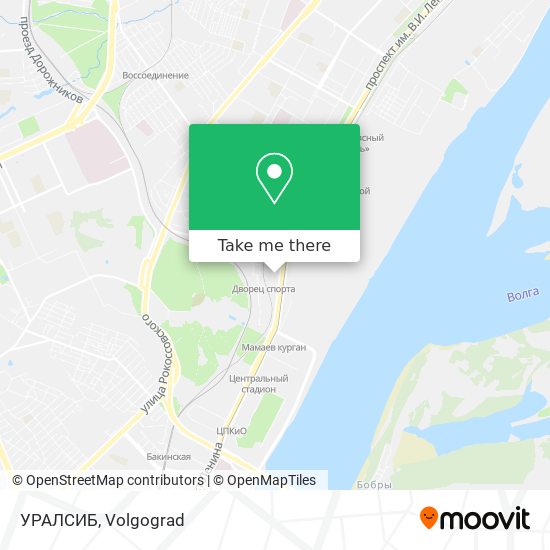 УРАЛСИБ map