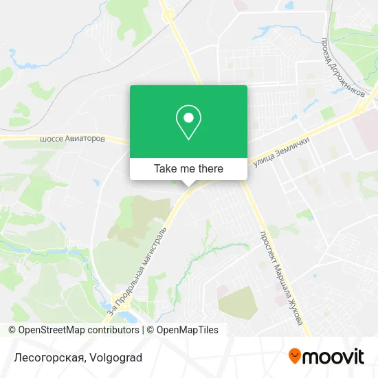 Лесогорская map
