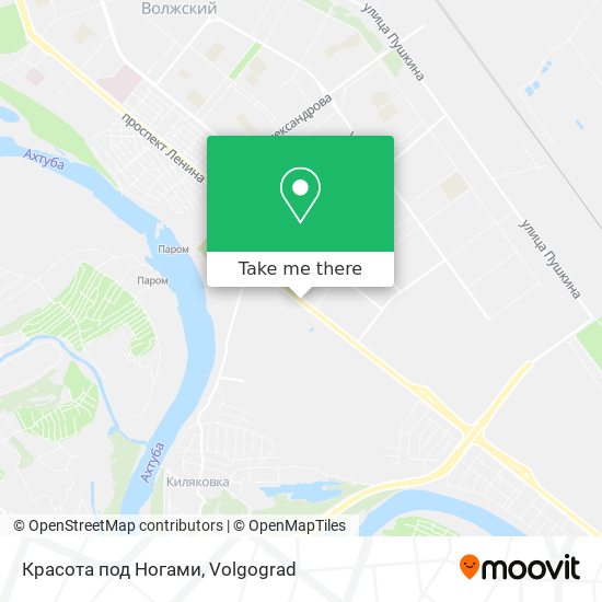 Красота под Ногами map
