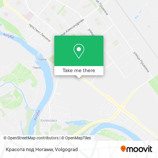 Красота под Ногами map