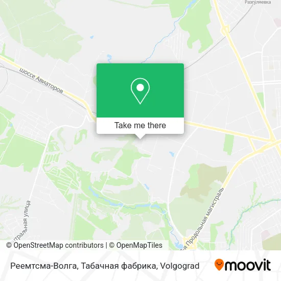 Реемтсма-Волга, Табачная фабрика map