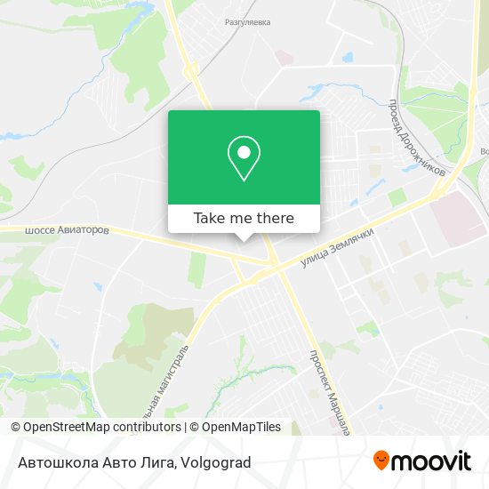 Автошкола Авто Лига map