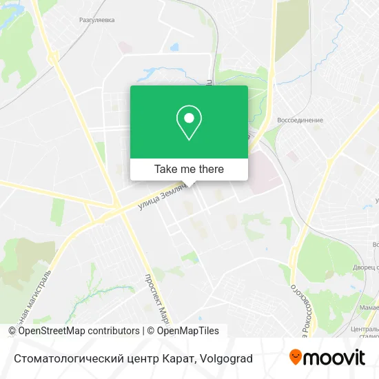 Стоматологический центр Карат map