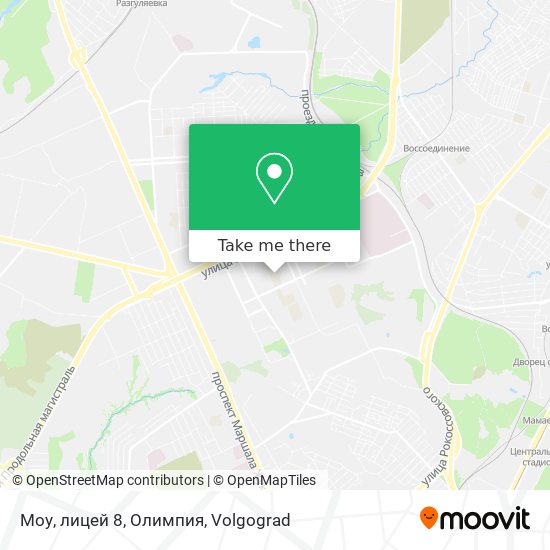 Моу, лицей 8, Олимпия map