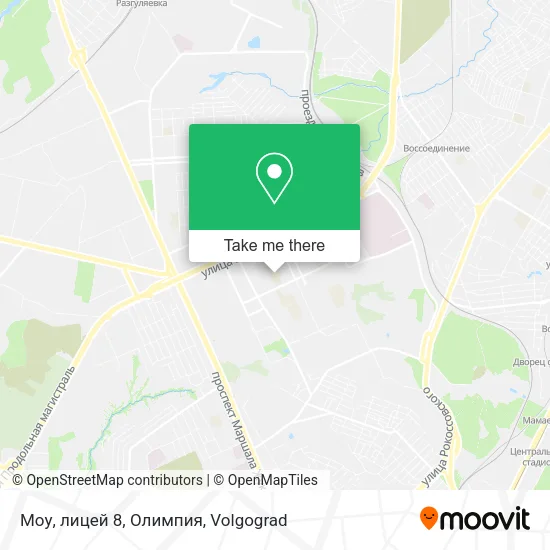 Моу, лицей 8, Олимпия map