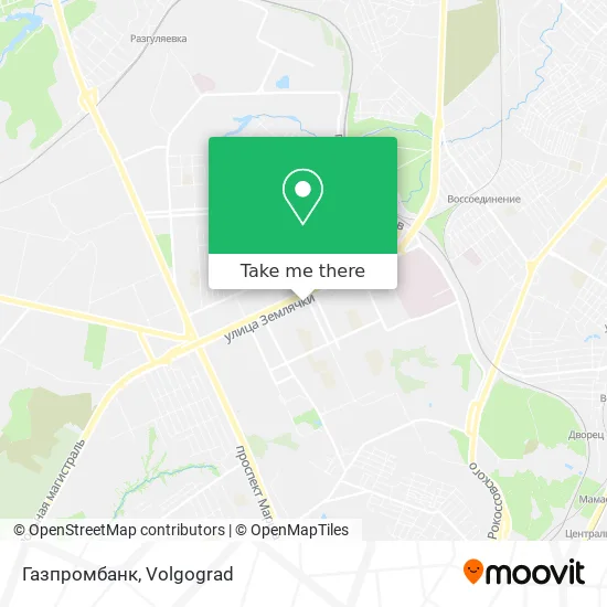 Газпромбанк map