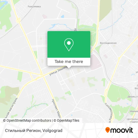 Стильный Регион map