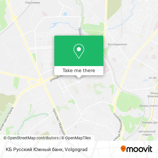 КБ Русский Южный банк map