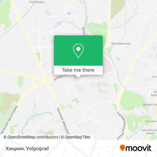 Хищник map