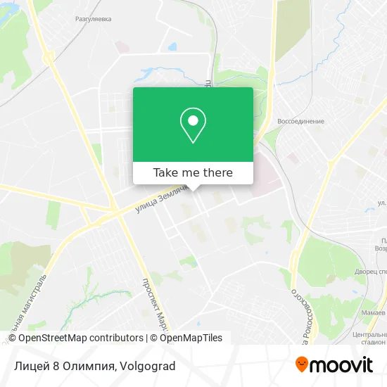 Лицей 8 Олимпия map