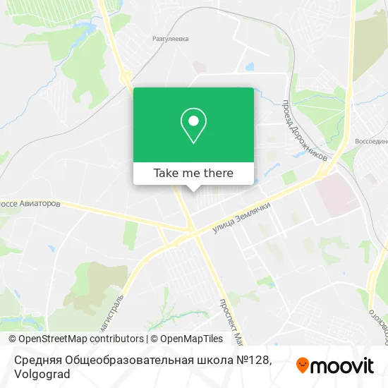 Средняя Общеобразовательная школа №128 map