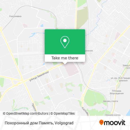 Похоронный дом Память map