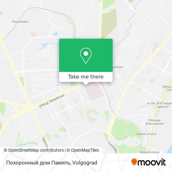 Похоронный дом Память map