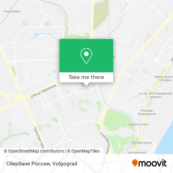Сбербанк России map