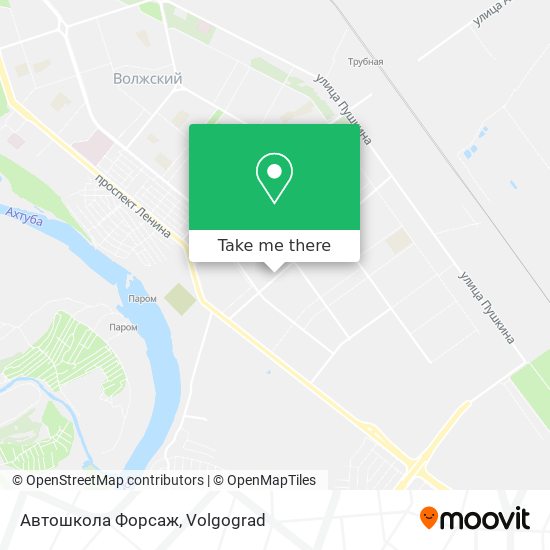 Автошкола Форсаж map