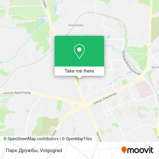Парк Дружбы map