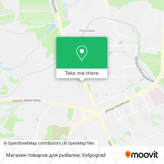 Магазин товаров для рыбалки map