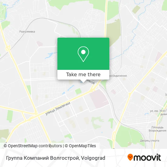 Группа Компаний Волгострой map